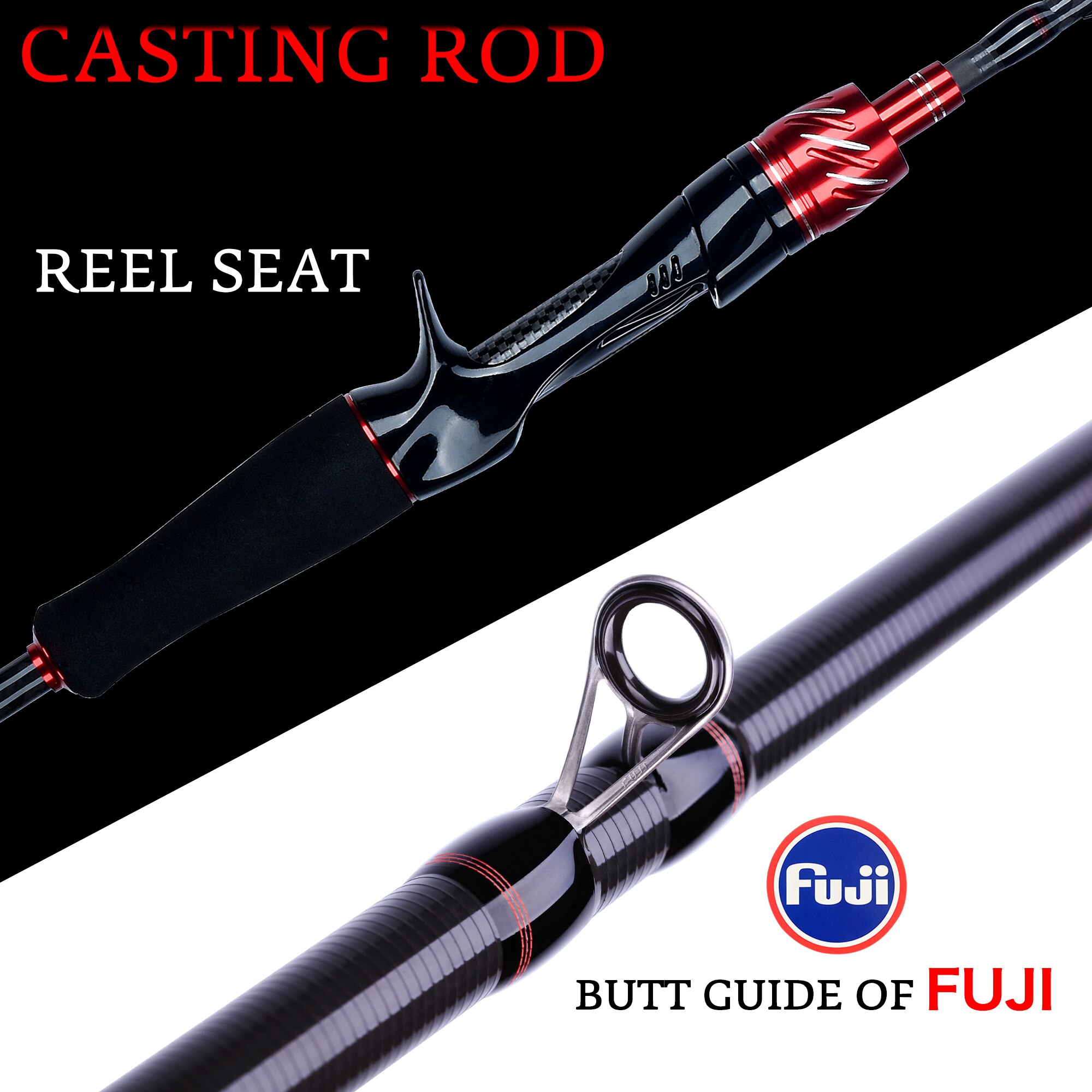 BIUTIFU Traveller Spinning Cas - đánh giá và giá Fishing Rod Ice