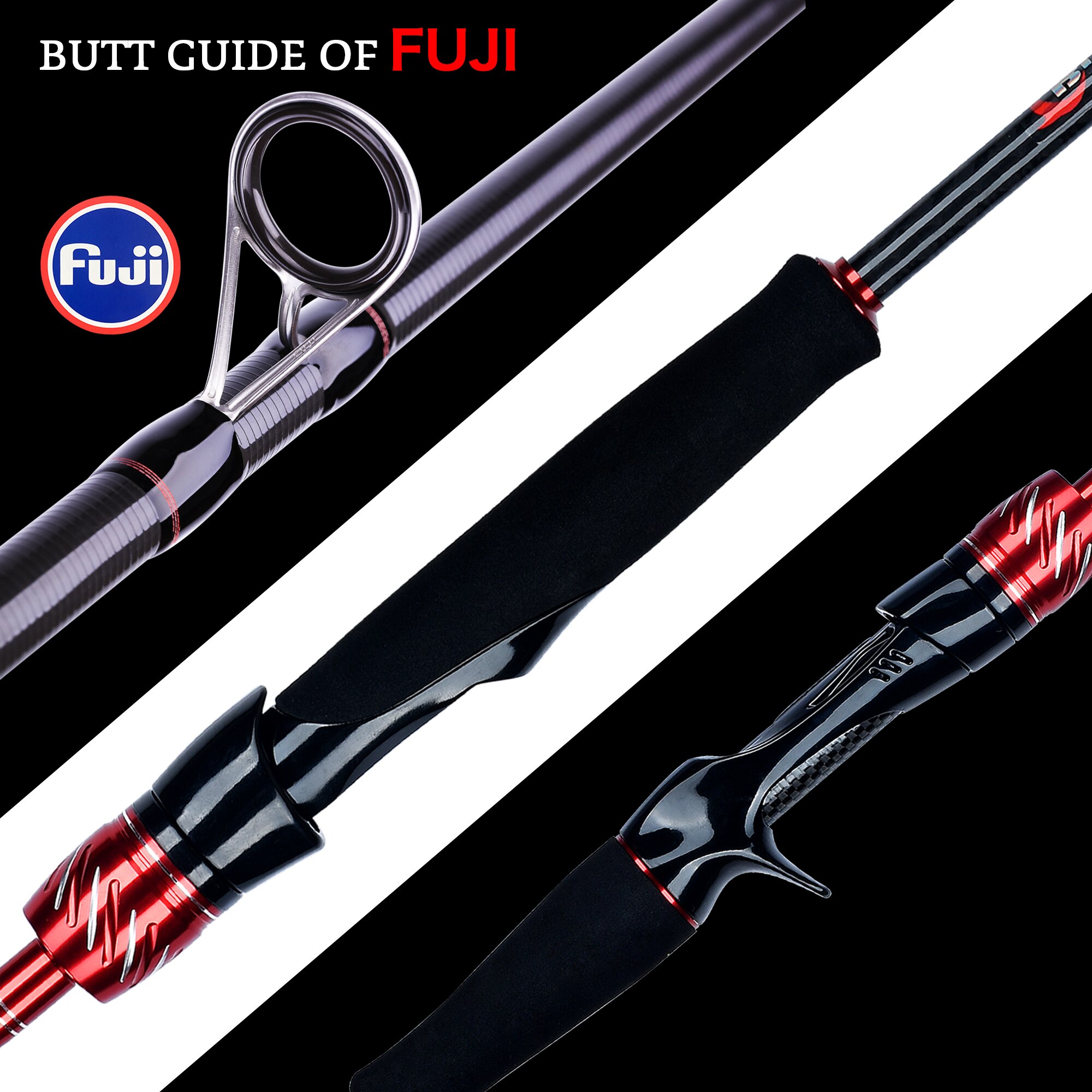 BIUTIFU Traveller Spinning Cas - đánh giá và giá Fishing Rod Ice