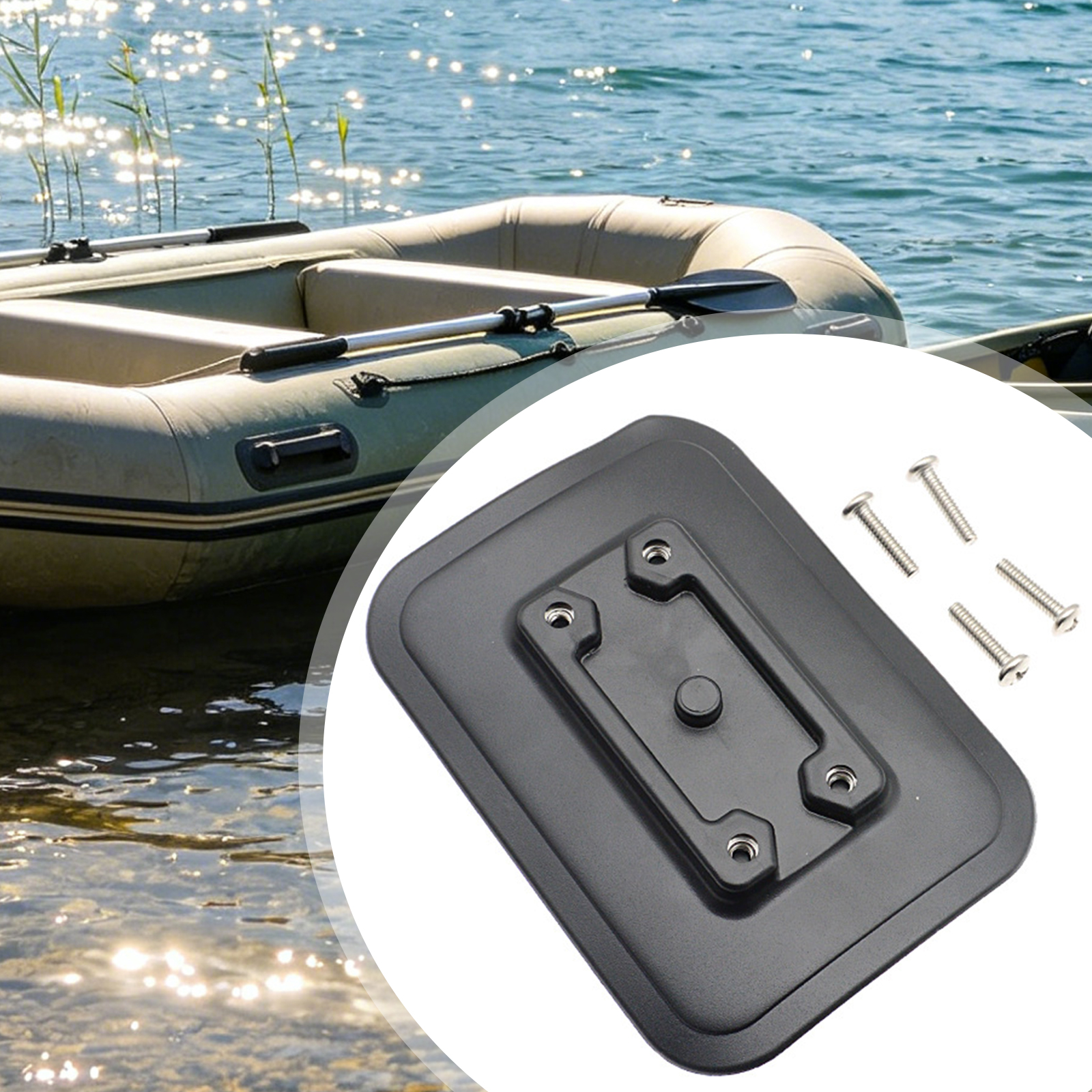 1 Set Inflatable Boat Fishing  - đánh giá và giá Fishing Rod Holder