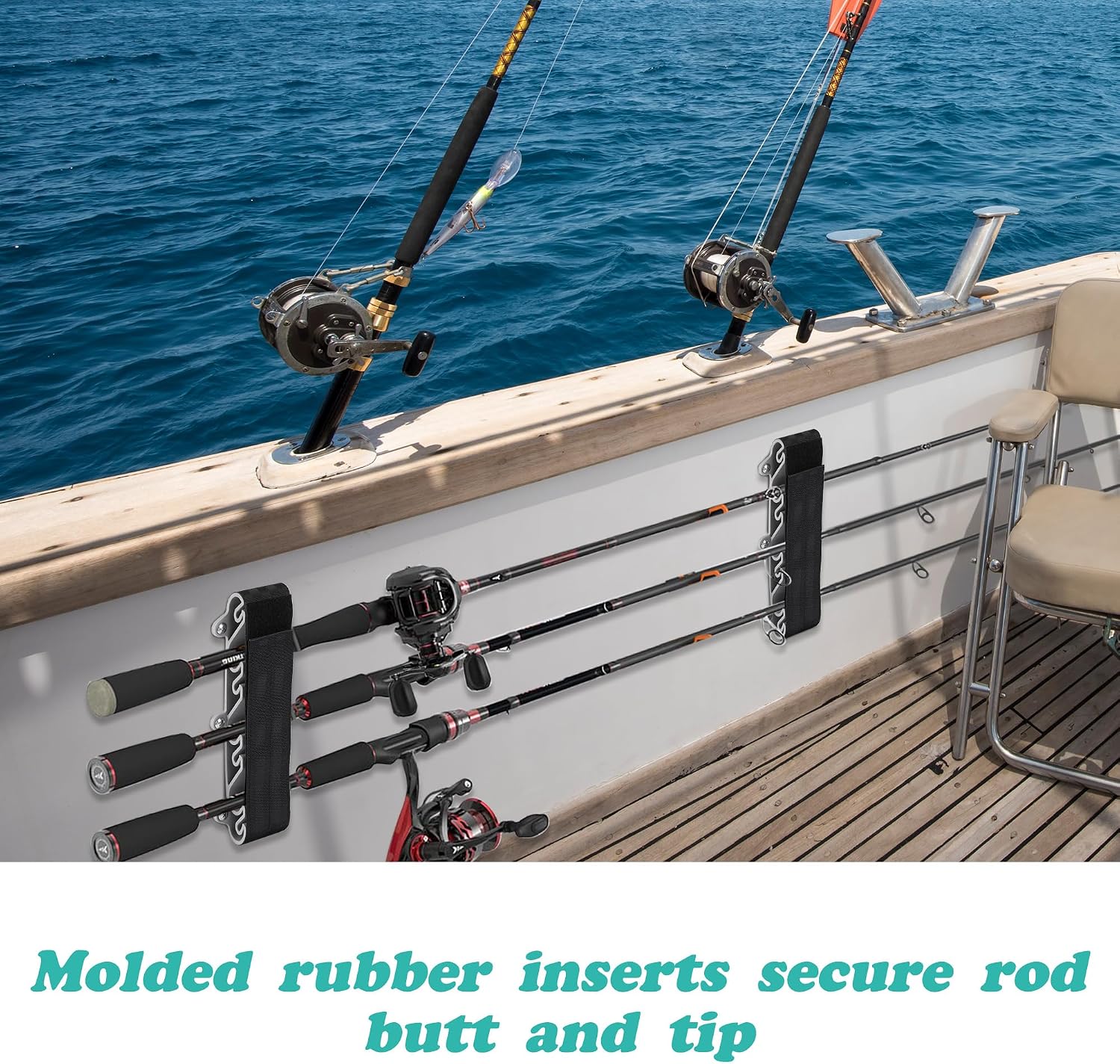 RunNico 2 pack Boating Vertica - đánh giá và giá Fishing Rod Rack