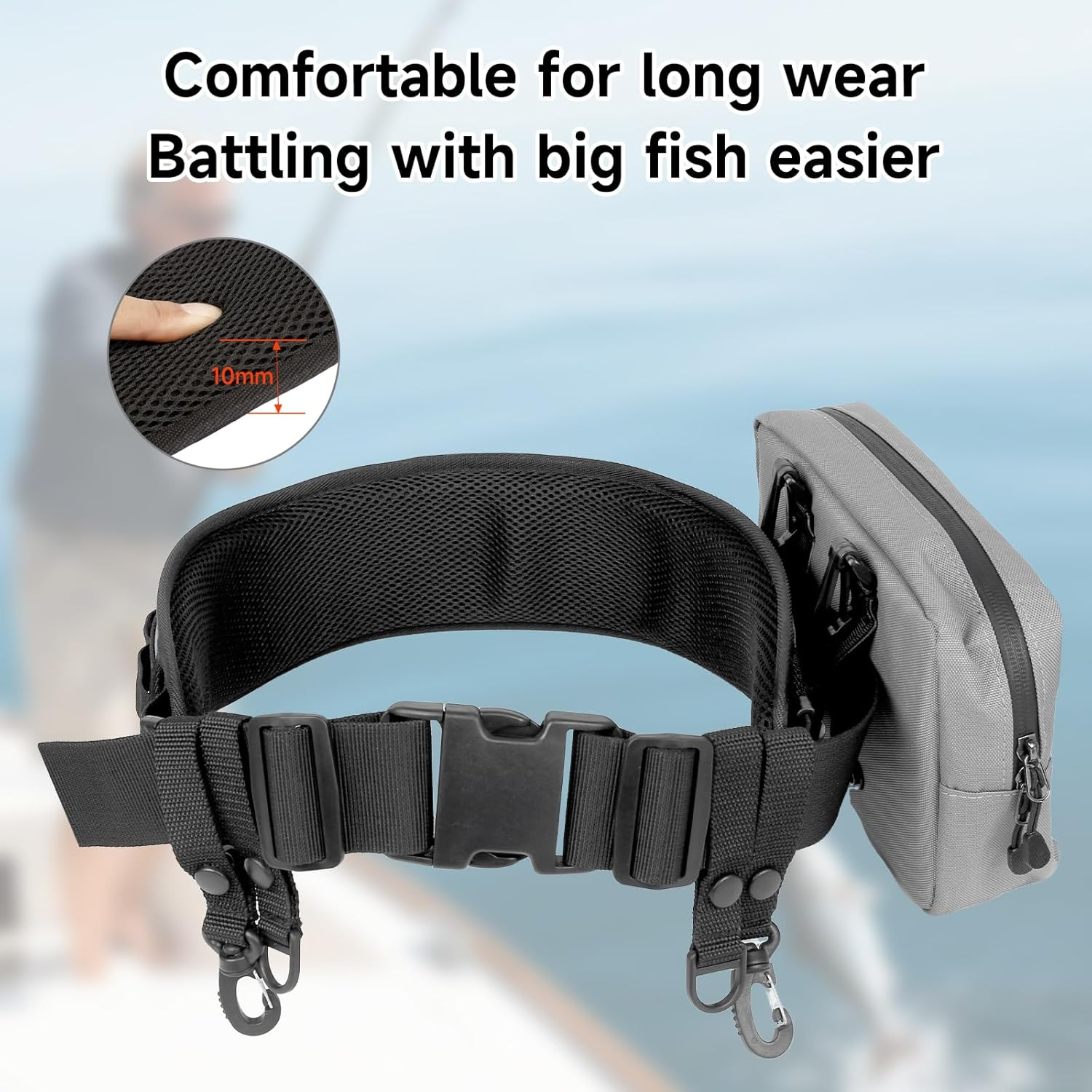 SANLIKE Fishing Belt Rod Holde - đánh giá và giá Fishing Rod Fly