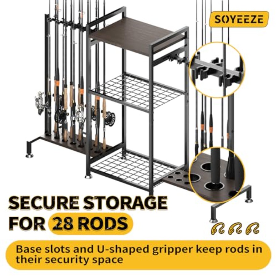 Fishing Rod Holder for Ground  - đánh giá và giá Fishing Rod Rack