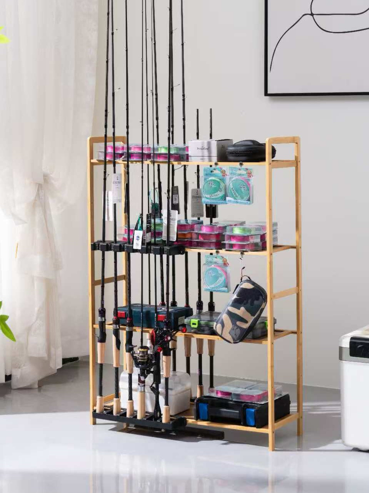 Versatile Fishing Rod Stand St - đánh giá và giá Fishing Rod Rack