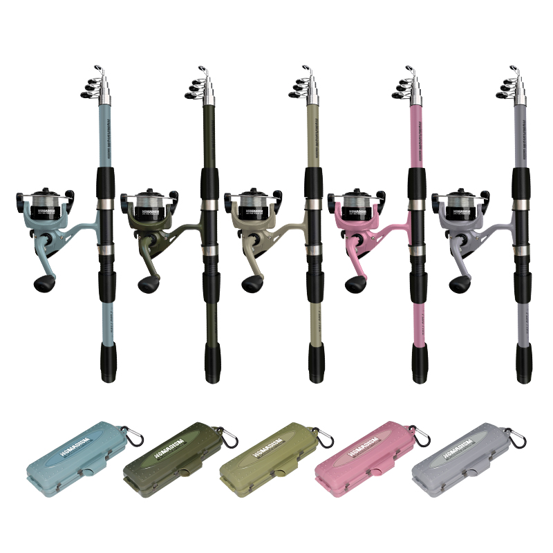 1.65m Super Lightweight Carbon - đánh giá và giá Fishing Rod Combo