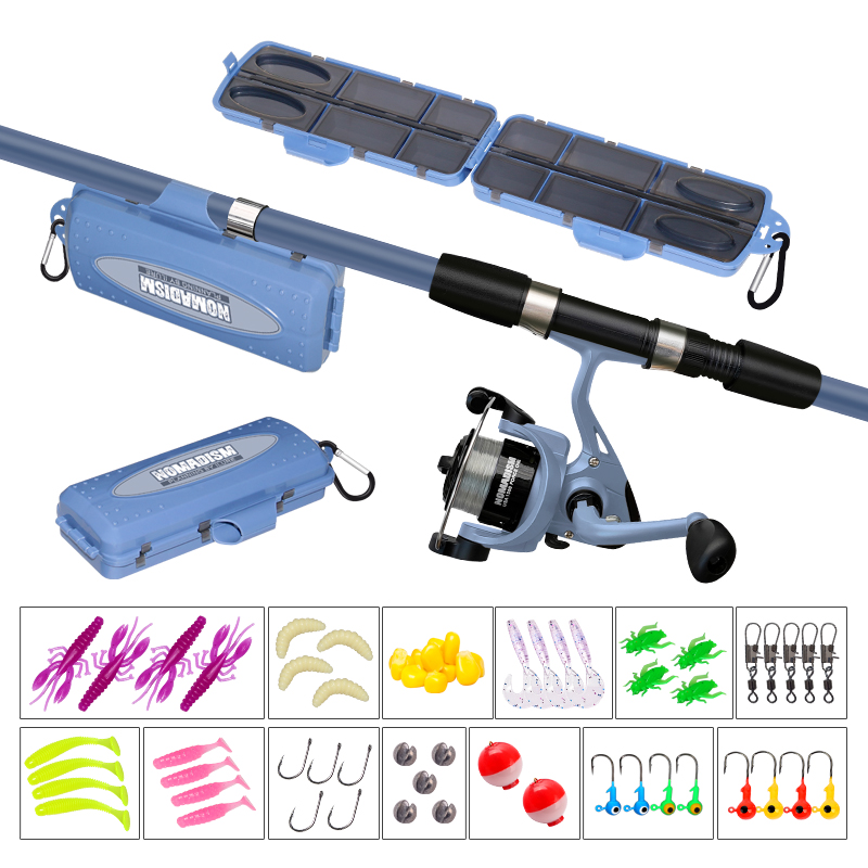 1.65m Super Lightweight Carbon - đánh giá và giá Fishing Rod Combo