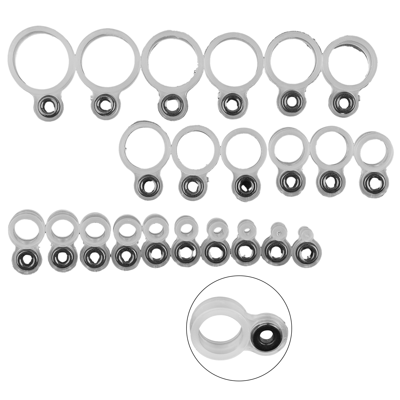 14/22Pcs Fishing Rod Eyelet Re - đánh giá và giá Fishing Rod Tip Replacement