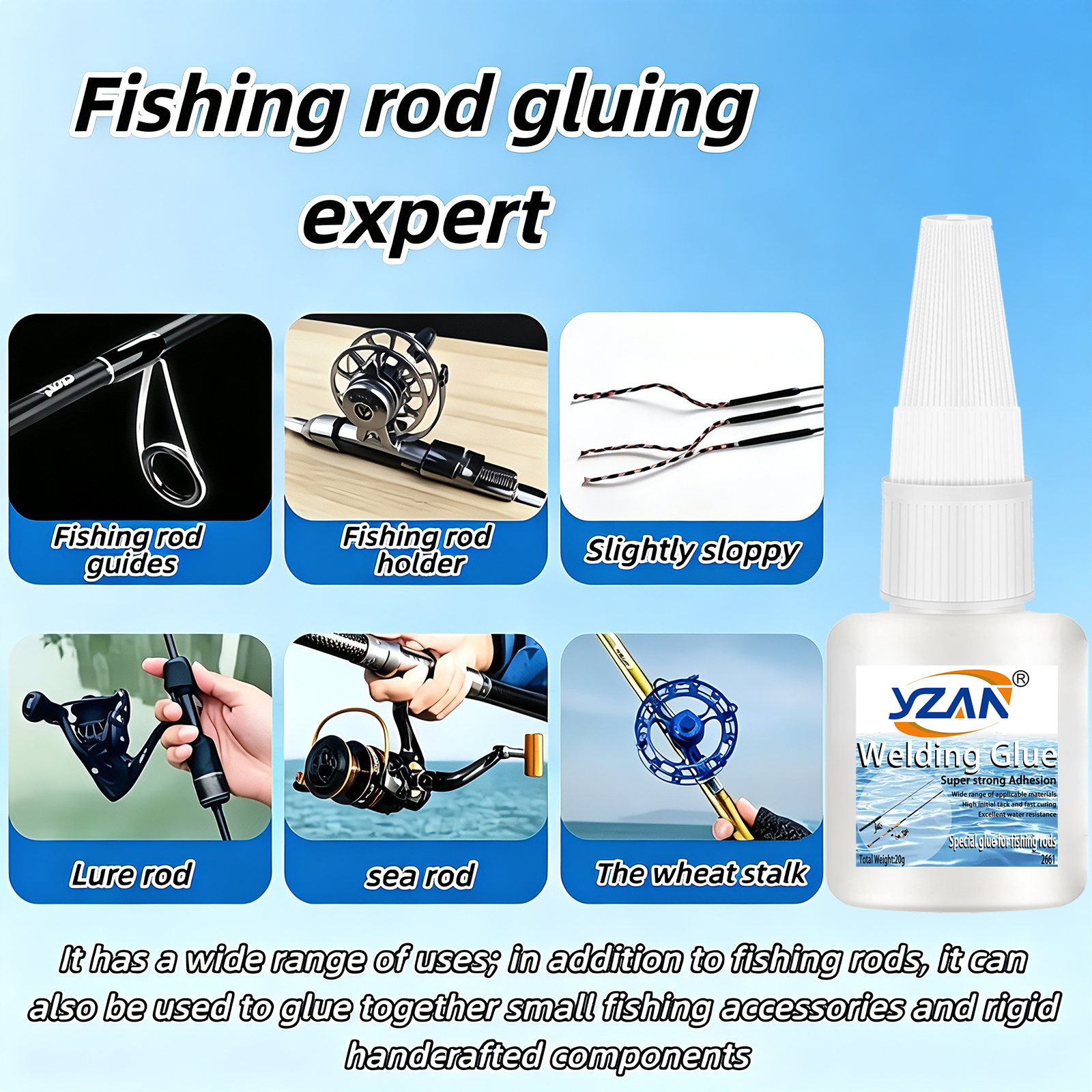 Fishing Rod Repair Glue  Fast  - đánh giá và giá Fishing Rod Tip Replacement