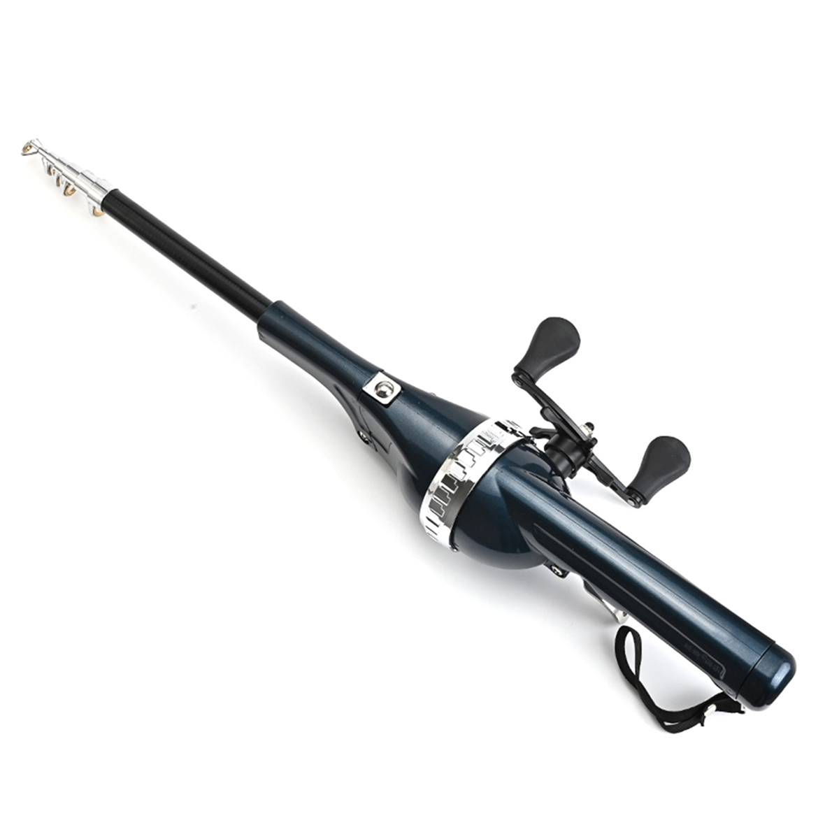 X59A_Portable Folding Fishing  - đánh giá và giá Fishing Rod Telescopic