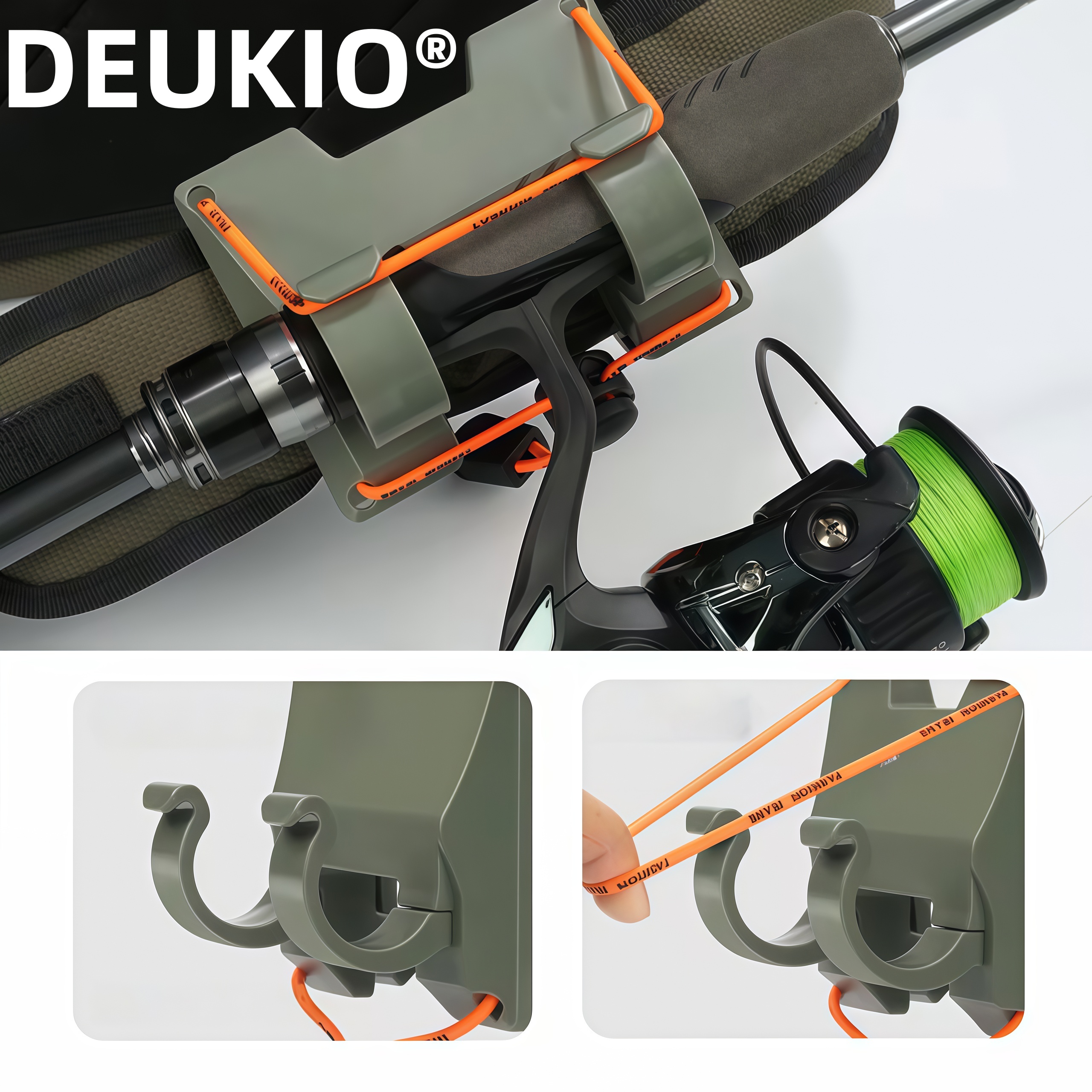 DEUKIO Outdoor Belt Clip Rod H - đánh giá và giá Fishing Rod Fly