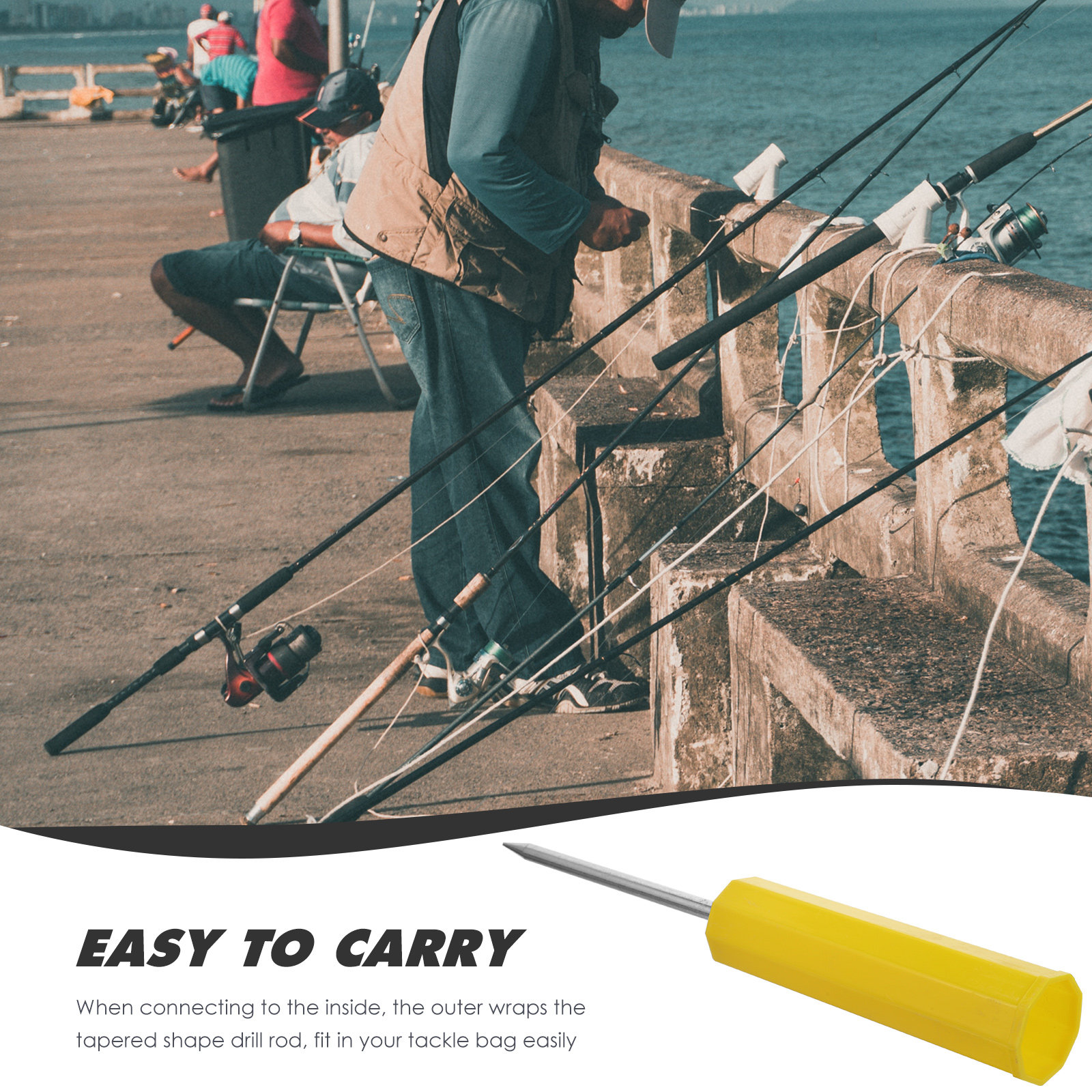 2Pcs Fishing Rod Socket St Ban - đánh giá và giá Fishing Rod Casting