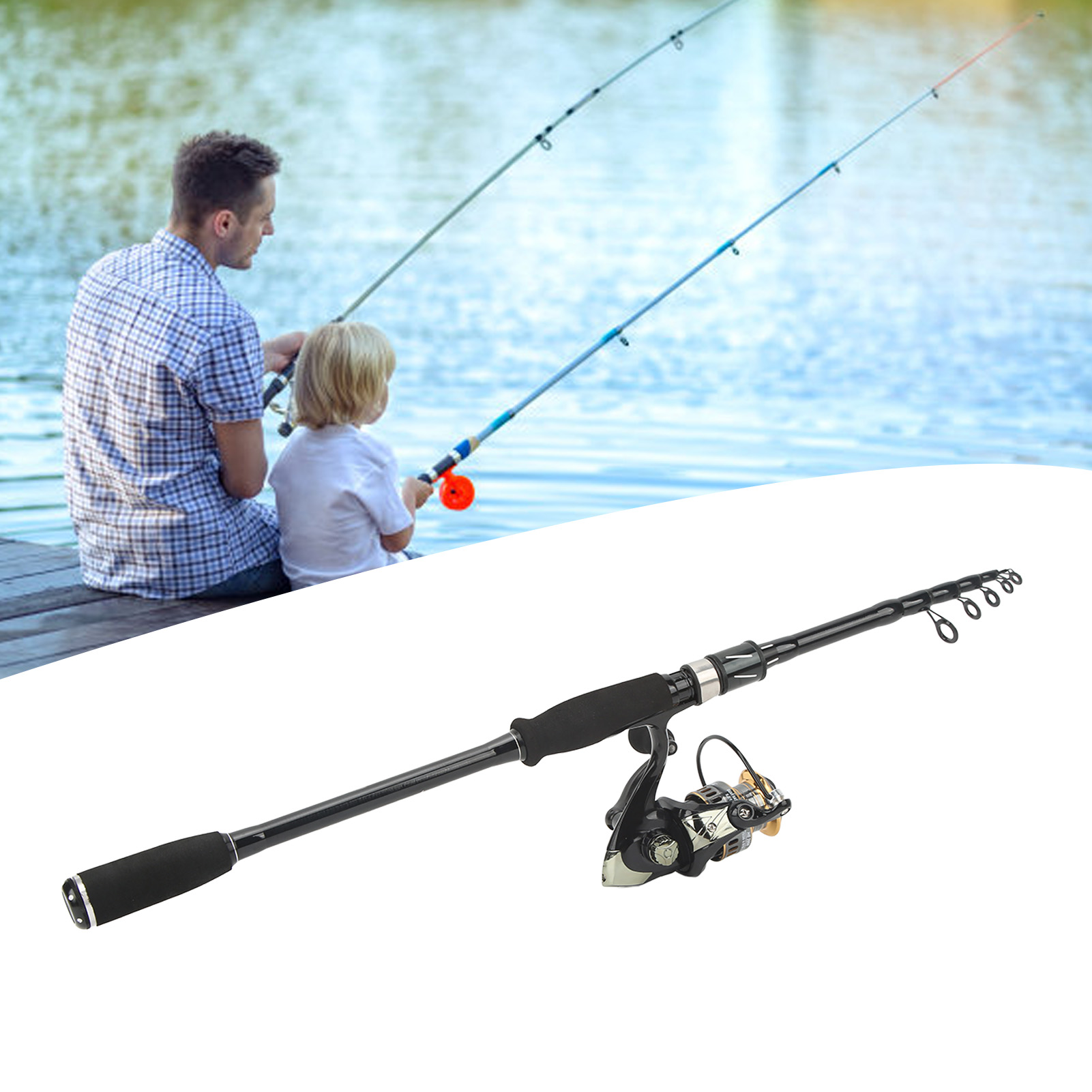 Lure Fishing Rod and Reel Comb - đánh giá và giá Fishing Rod Carbon Fiber